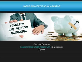 no guarantor loans