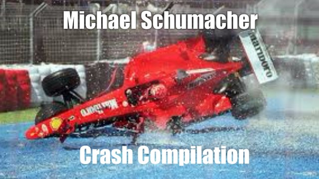 Michael Schumacher F1 Crash Compilation