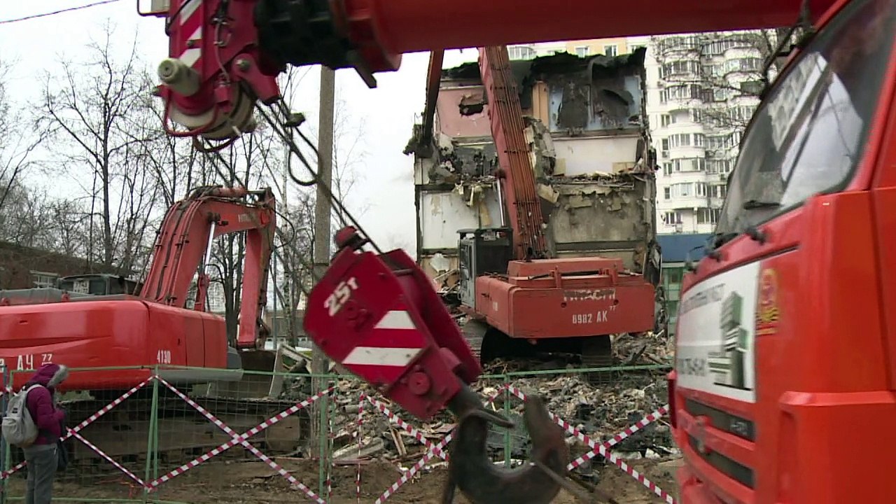 Riesige abrisswelle empört moskauer