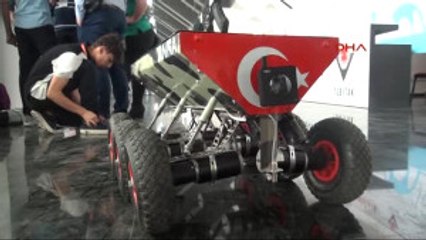 Konya Liseli Öğrencilerin, Teröre Karşı 'Insansız Savunma Aracı' Projesi
