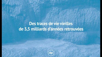 Des traces de vie vieilles de 3,5 milliards d'années retrouvées en Australie