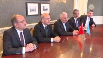 Başbakan Yıldırım, Somali Cumhurbaşkanı Fermacu Ile Görüştü