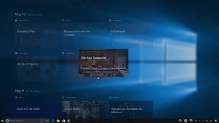 Resuming an activity in Windows Timeline | Ars Technica