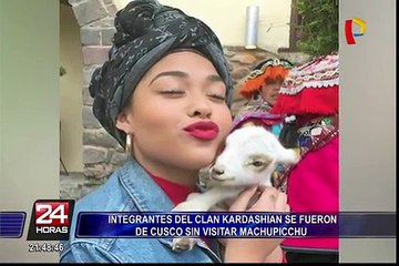 Clan Kardashian: revelan verdadero motivo por el cual no visitaron Machu Picchu