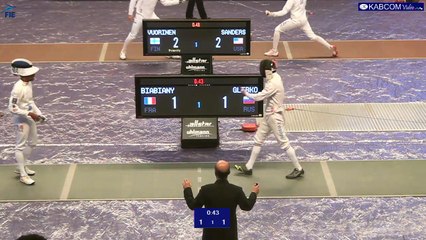 SNCF Réseau 2017 - 2eme vague de poules BIABIANY (FRA) - GLEBKO (RUS)