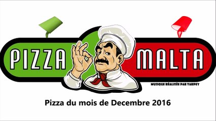 Pizza du mois de decembre 2016