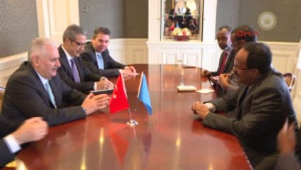 Başbakan Somali Federal Cumhurbaşkanı Ile Londra'da Görüştü