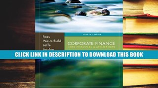 [PDF] Full Download Corporate Finance: Core Principles and Applications (McGraw-Hill/Irwin Series