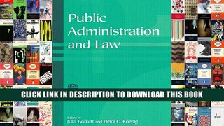 [PDF] Full Download Public Administration and Law (ASPA Classics (Hardcover)) Ebook Popular