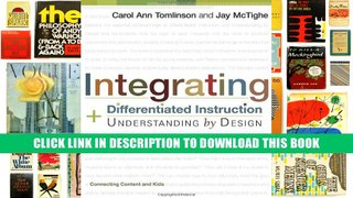 [Epub] Full Download Integrating Differentiated Instruction   Understanding by Design: Connecting