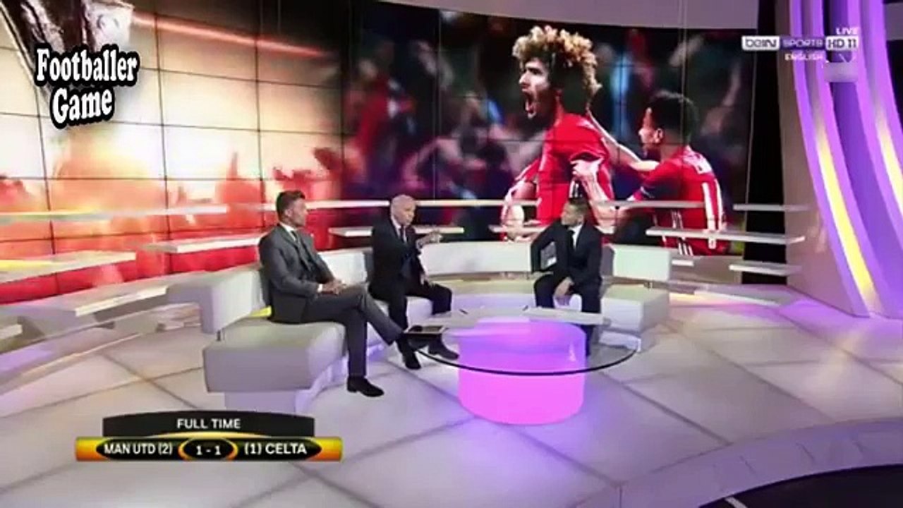 Man Utd vs Celta 1-1 Pundits on Massive relief after qualifying & The Players lo