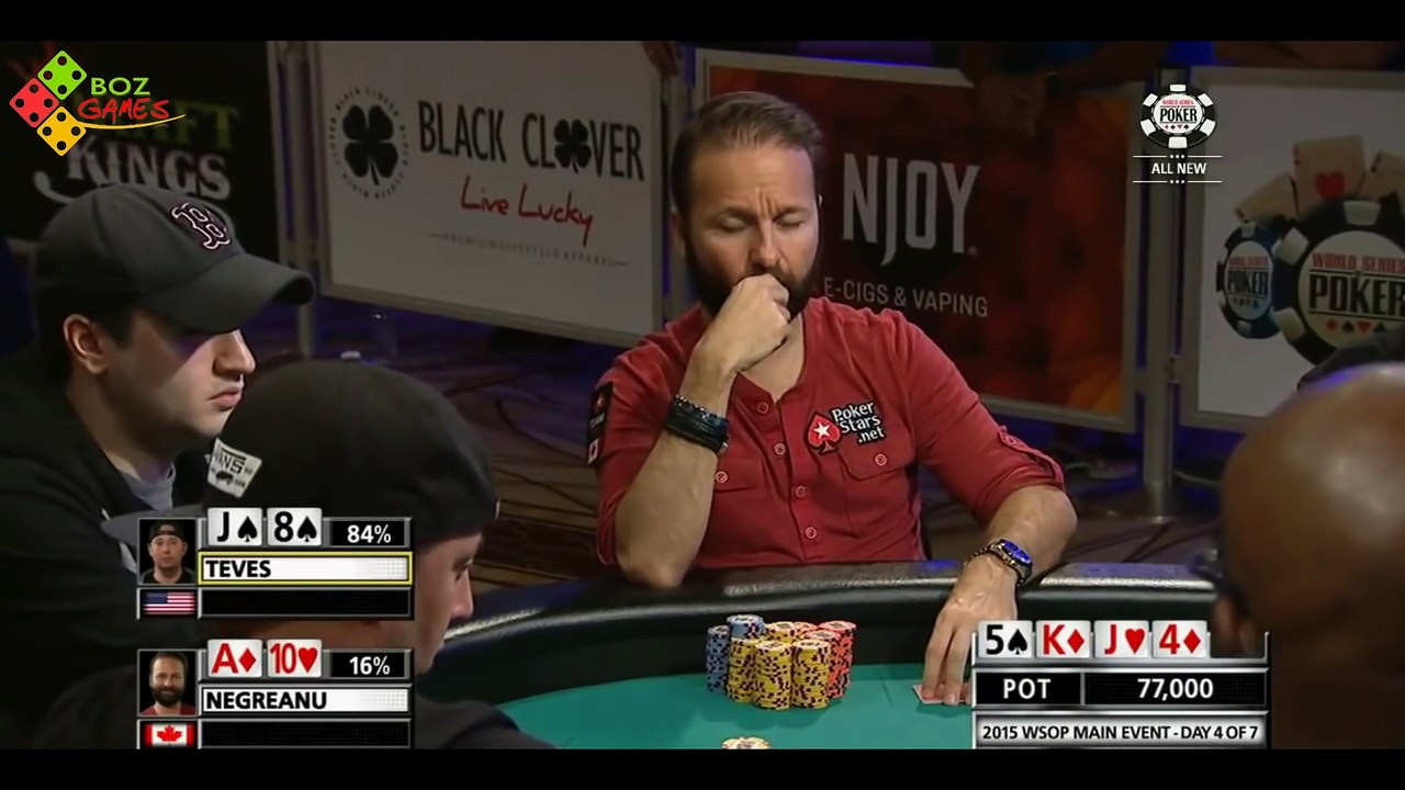 Negreanu is Nervous Because he didn't Spot the third Diamond