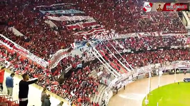 GOL DE MORA + DELIRIO MONUMENTAL - River Plate vs Emelec - Copa Libertadores 201