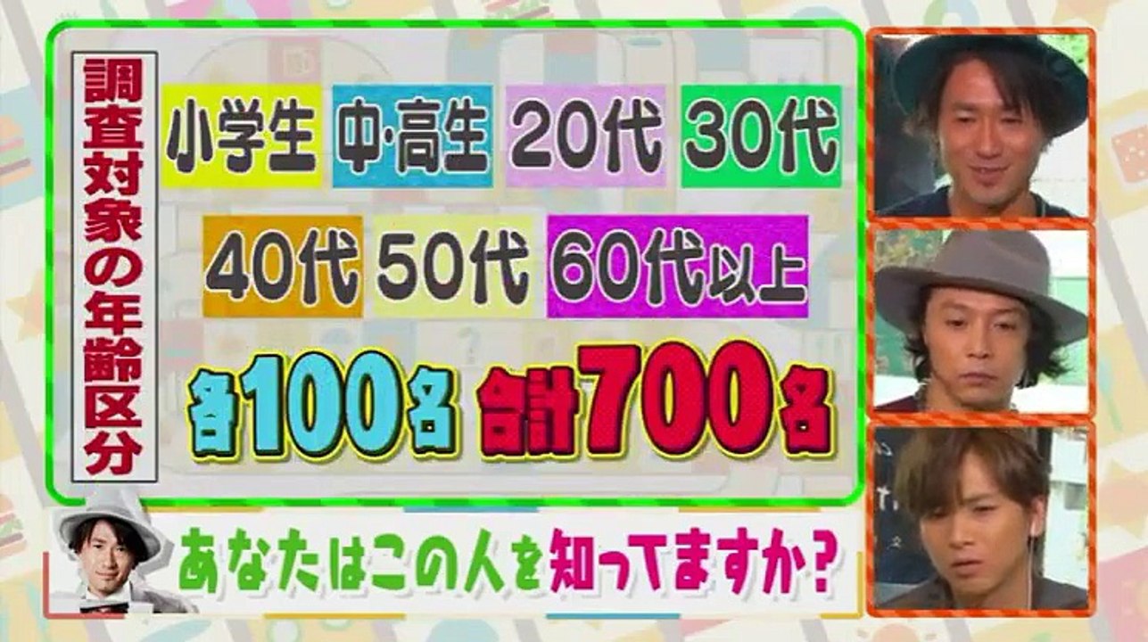 KinKi Kidsのブンブブーン  2016年10月2日【ナオト・インティライミと街角知名度...