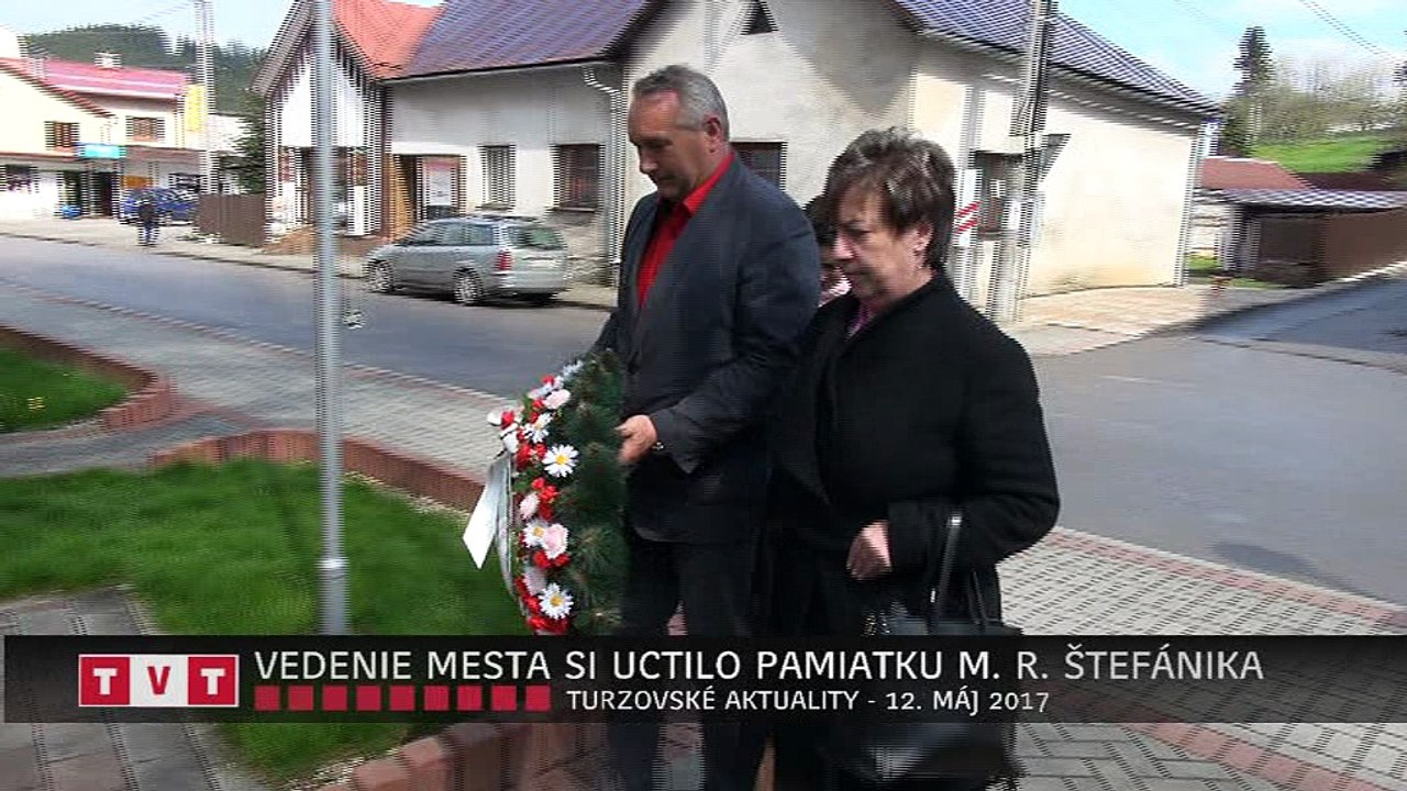 VEDENIE MESTA SI UCTILO PAMIATKU M. R. ŠTEFÁNIKA