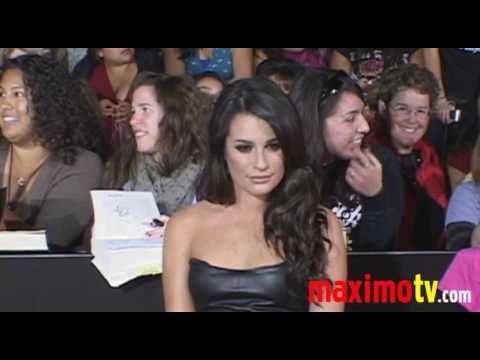 LEA MICHELE from GLEE at NEW MOON Premiere