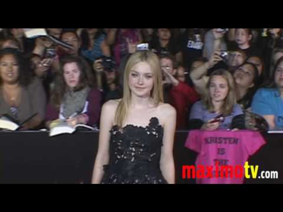 Dakota Fanning "New Moon" Premiere
