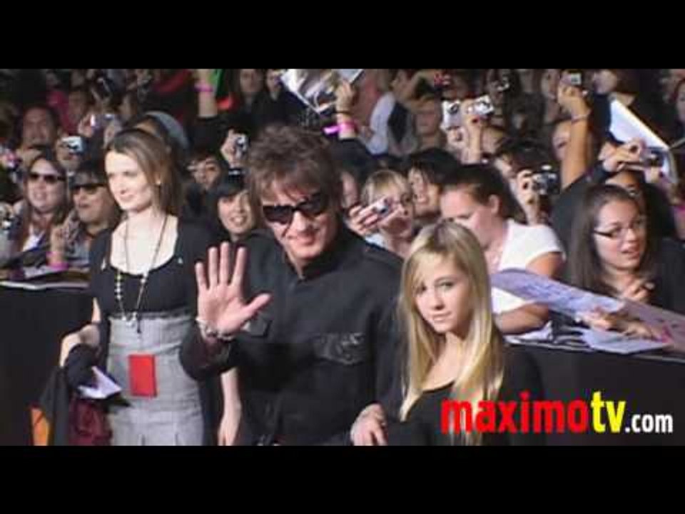 RICHIE SAMBORA & AVA SAMBORA at NEW MOON Premiere Arrivals