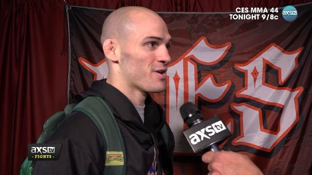 AXS.TV: Matt Bessette pre-fight Interview CES 44