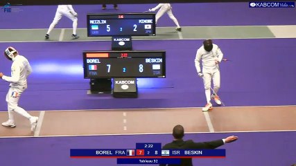 SNCF Réseau 2017 - Epreuve individuelle - T32 BOREL (FRA) - BESKIN (ISR)