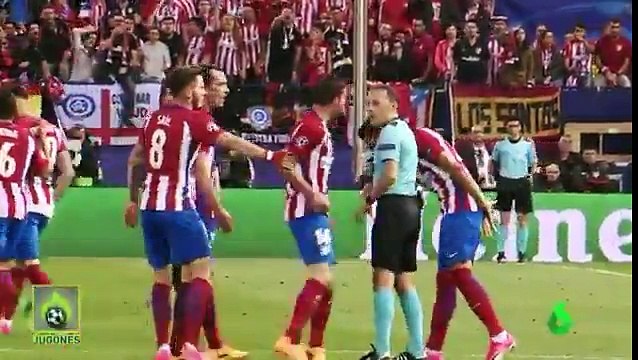 Ramos qui dit à Ronaldo de simuler un coup de coude parce que Gabi a un jaune magnifique