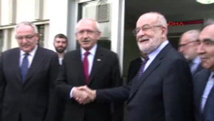 CHP Lideri Kılıçdaroğlu'dan Saadet Partisi'ne Ziyaret