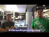 JOSHUA FRANCO EXPLAINS WHY CARLOS CUADRAS SURPRISED HIM WITH CHOCOLATITO PERFORMANCE - EsNews Boxing