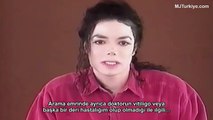 Michael Jackson İftiralara Cevap Veriyor (Türkçe Altyazılı)