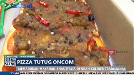 Nikmatnya Pizza Tutug Oncom