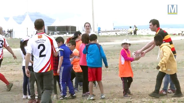 Marseille : des matchs de football gaélique sur les plages du Prado