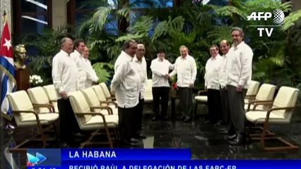 Raúl Castro respaldó a FARC y ELN en procesos de paz