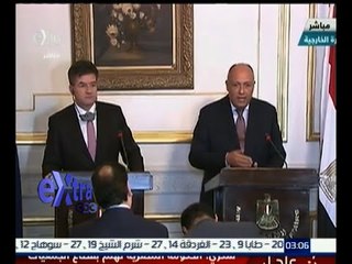 غرفة الأخبار | شكري: على الدول أن توفر التمويل فقط للمنظمات التي لا تضر المجتمع المصري