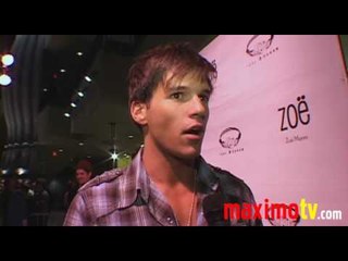 Mark Hapka Interview at Zoe Myers 'Love Me or Hate Me' Premiere Music Video