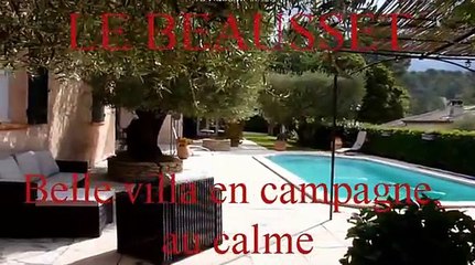 vente belle maison T6 Le Beausset sur 1847 m2 de terrain avec piscine