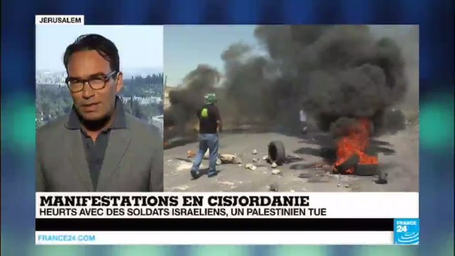 Manifestations en Cisjordanie : heurts avec des soldats israéliens, un Palestinien tué