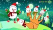 Christmas Jingle Bells Snow Man Cartoon Finger Family Nursery Rh