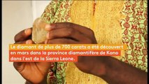 La Sierra Leone vendra son diamant de 700 carats à Anvers dans l'espoir d'en tirer un meilleur prix