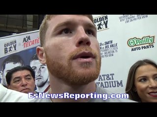 CANELO: AT 155LBS I WAS 154LBS DAY OF WEIGH IN; PROMISES VICTORY FOR MEXICAN INDEPENDENCE DAY