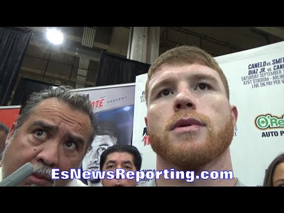 CANELO REACTS TO KELL BROOK STOPPAGE; REVEALS NEW DETAILS REGARDING WEIGHT - EsNews Boxing
