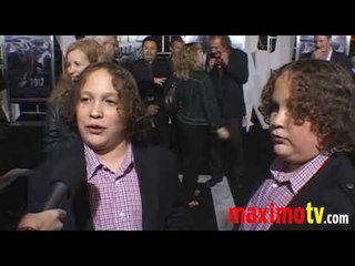 Alexandre and Phillipe Haussmann Interview at 2012 Premiere Arrivals