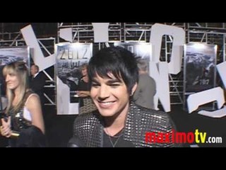 ADAM LAMBERT Interview at 2012 Premiere Arrivals