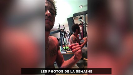 Neymar à la salle de Muscu, les champions fêtent leur titre