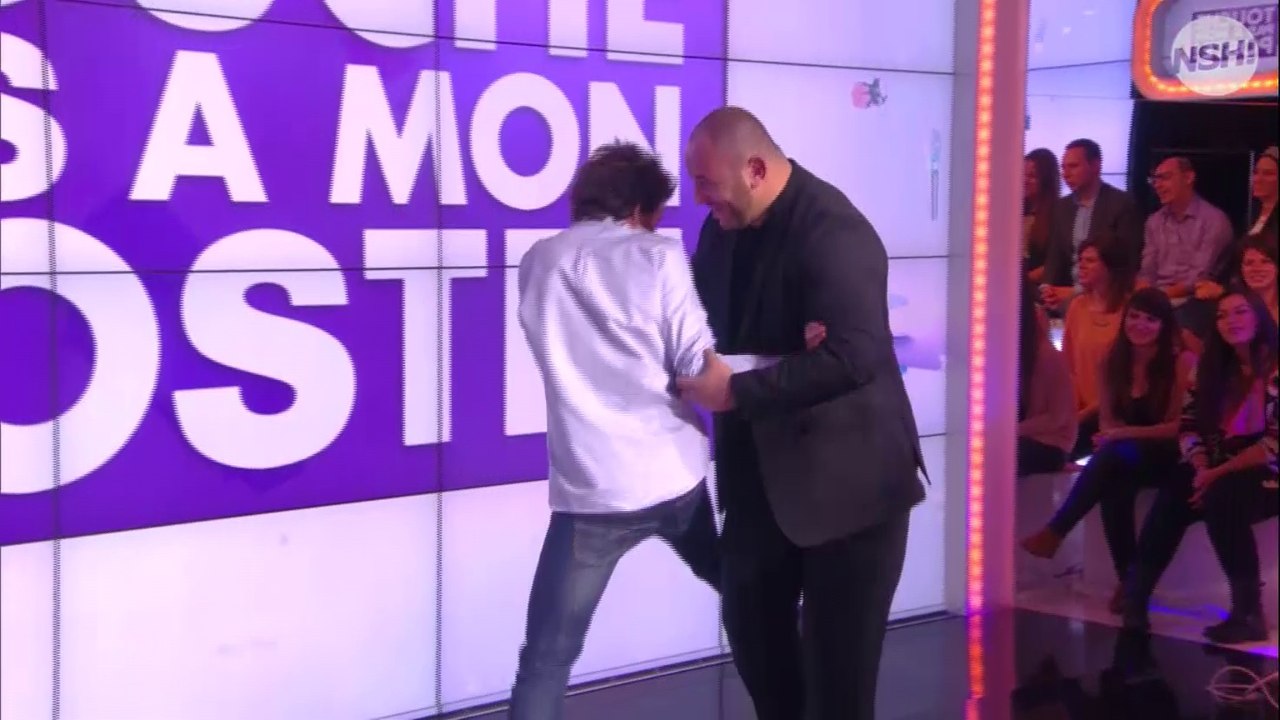 TPMP - Mokhtar met au tapis Baptiste Lecaplain lors d’une prise de judo