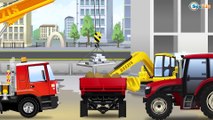 JCB Kids Video with Excavator Truck and The Crane - Diggers for children | Cars & Trucks Cartoon