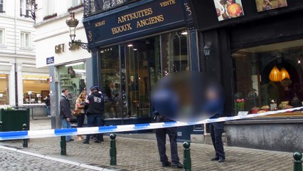 Agression à Bruxelles, un antiquaire dans un état grave