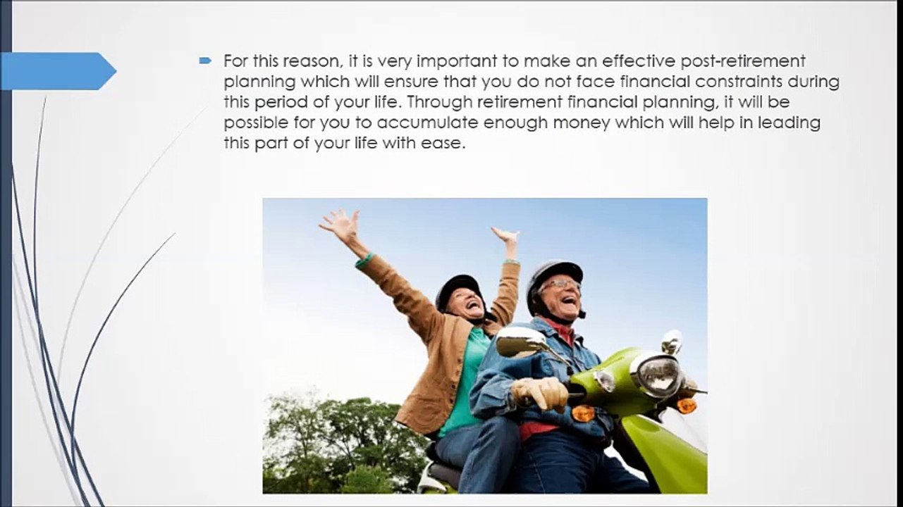 Benefits of Retirement Financial Planning