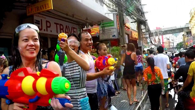 Songkran | Thailand bangkok 2017 | Part 2
