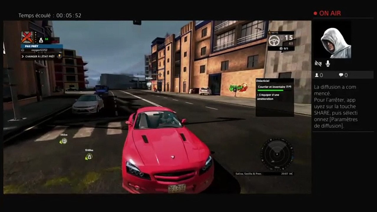 Diffusion PS4 en direct de oxygen12252