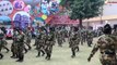 Indian Women Commandos - Parade - IITF 2013 - Pragati Maidan Trade Fair - New Delhi