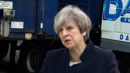 Theresa May responds to the NHS cyber attack